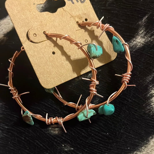 Bob wire turquoise large