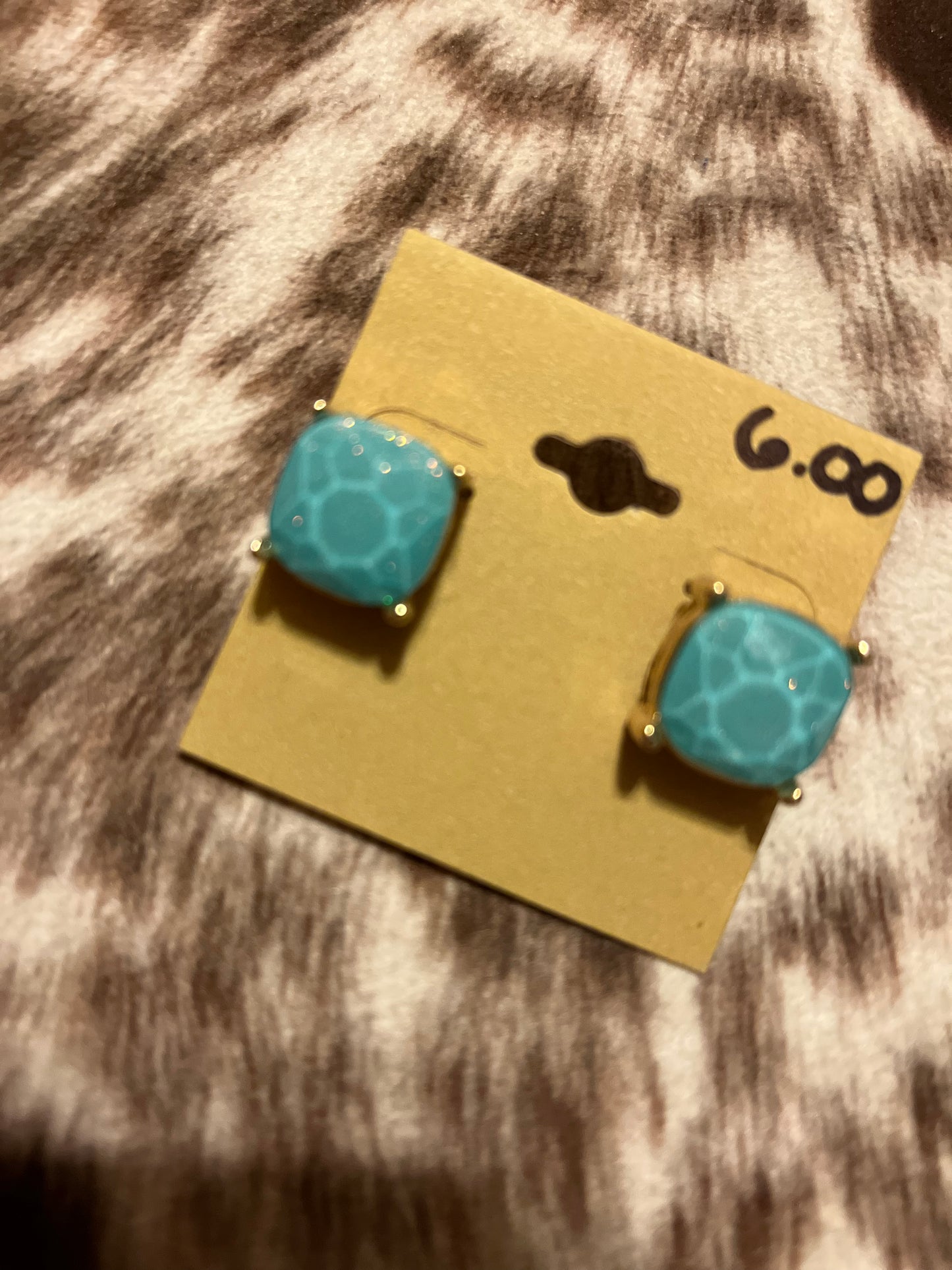 Turquoise studs