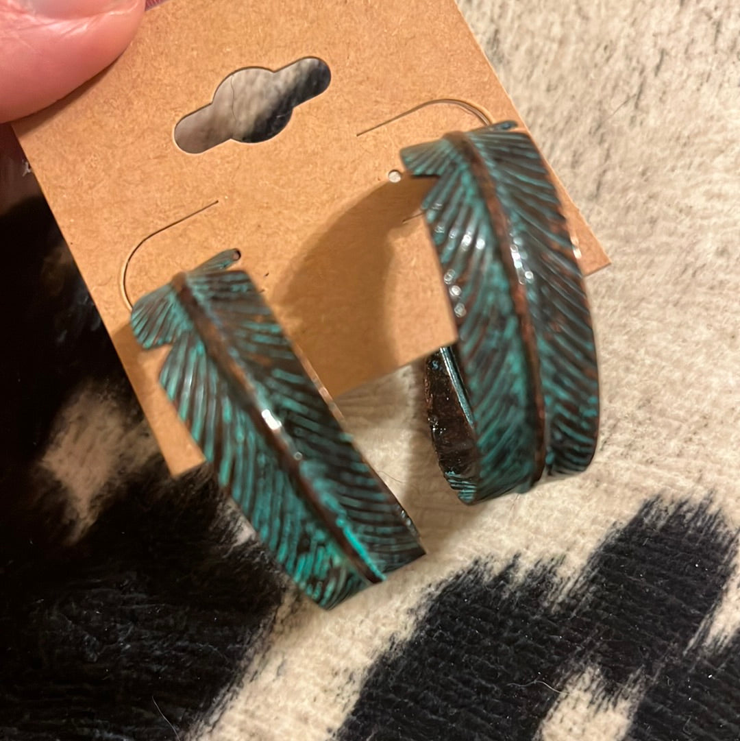 Feather hoops