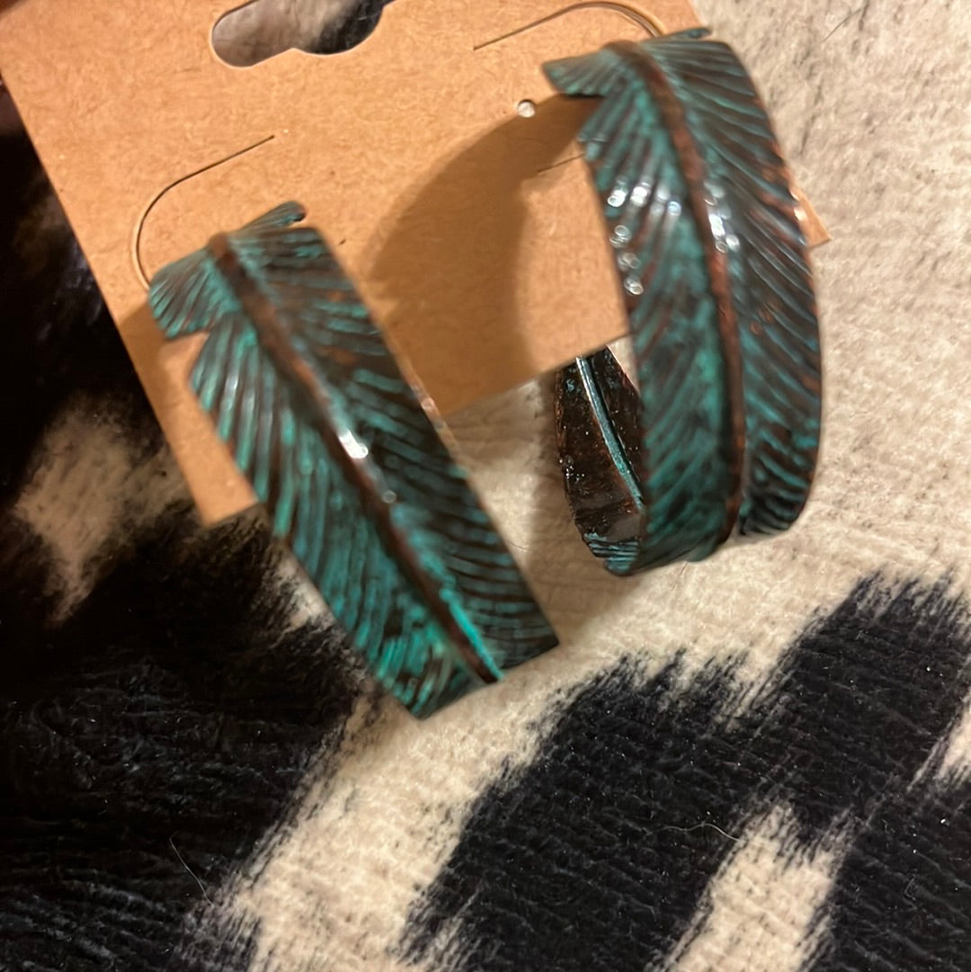 Feather hoops