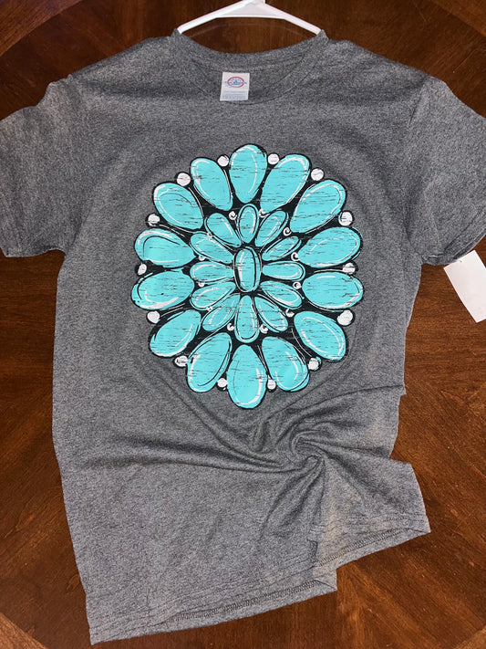 Turquoise concho